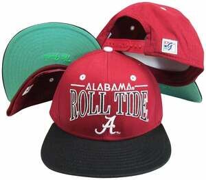 The Game Vintage Alabama Crimson Tide Adjustable Snapback Hat / Cap (GLBA)